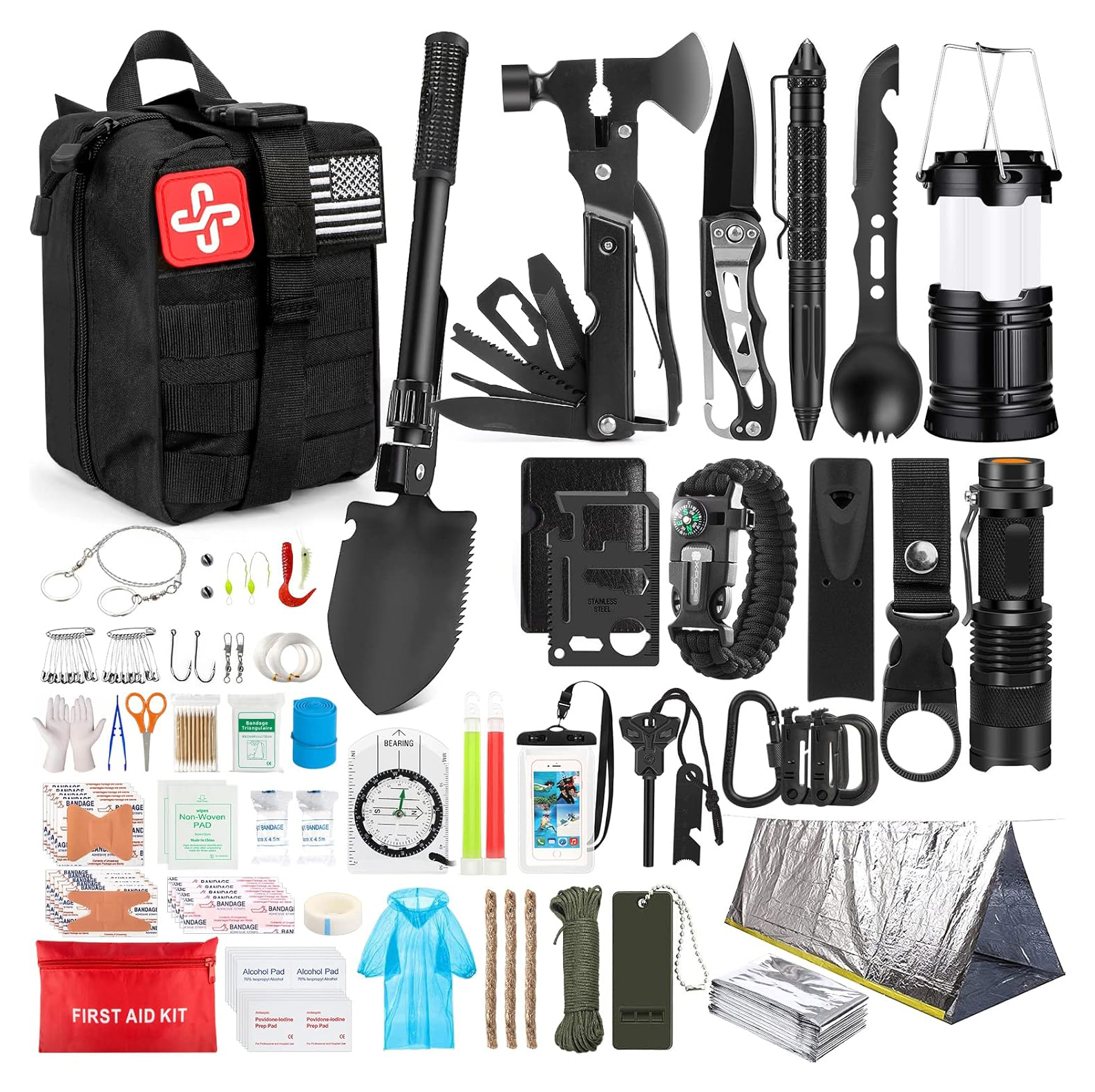 Kit Kecemasan Serasi Sistem Molle OEM