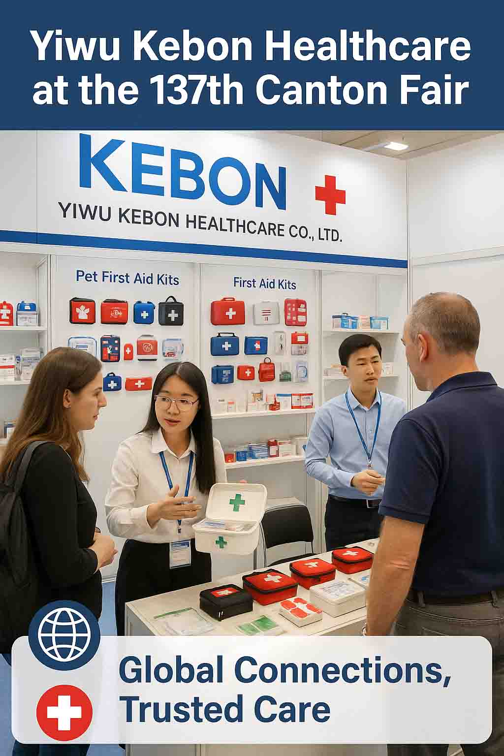 Yiwu Kebon Healthcare bersinar di Fair Canton ke -137, Pengembangan Global Mata pada Sesi Musim Luruh