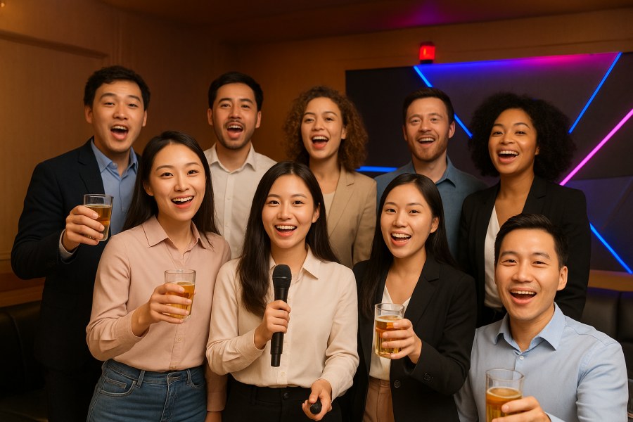 Pasukan Kebon mendapati irama di KTV Night!