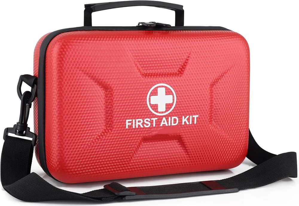 Kit Pertolongan Cemas Cangkang Keras Kalis Air 410 Keping untuk Rumah & Luar
