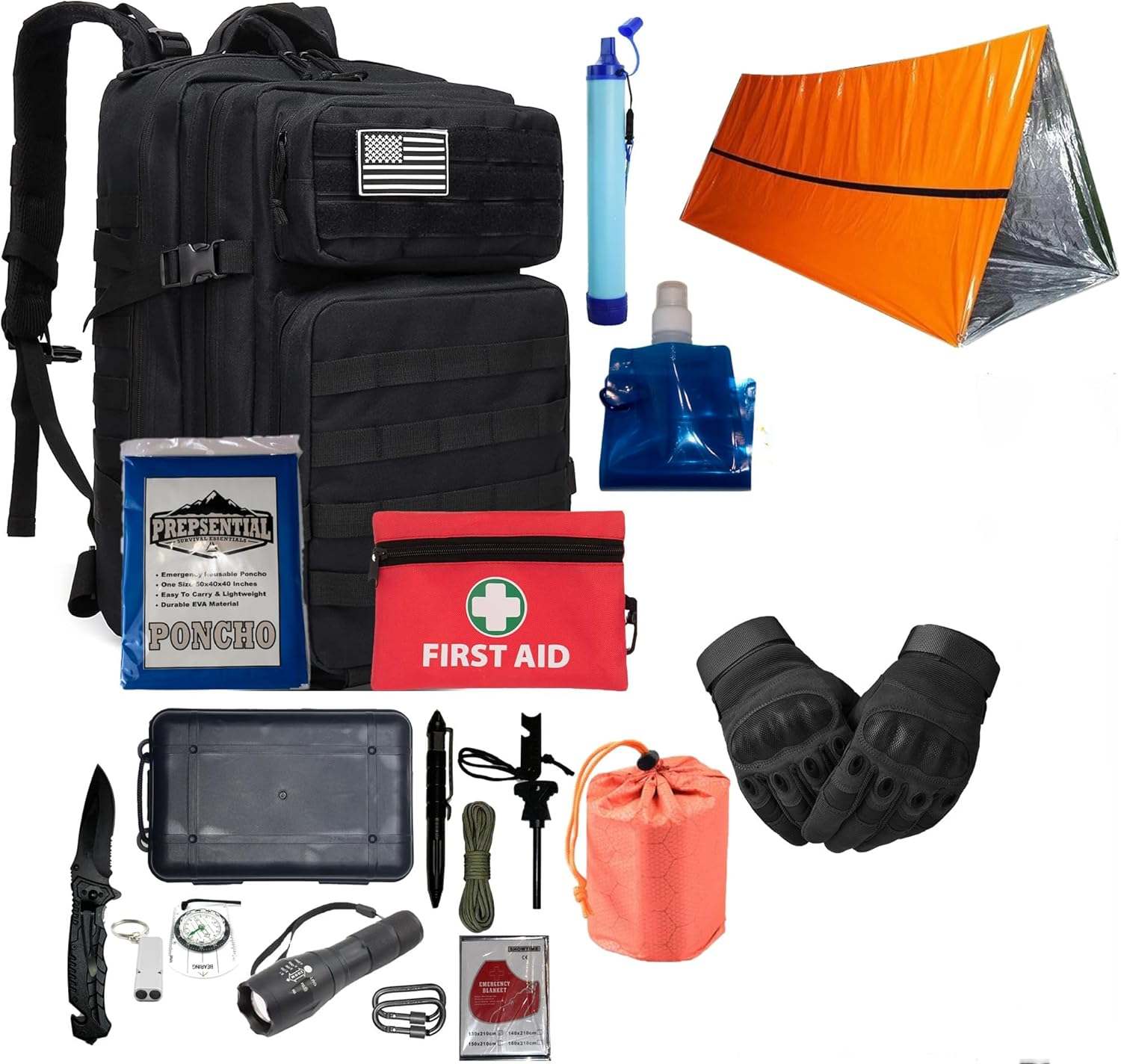 Survival Backpack Klit 72 Jam