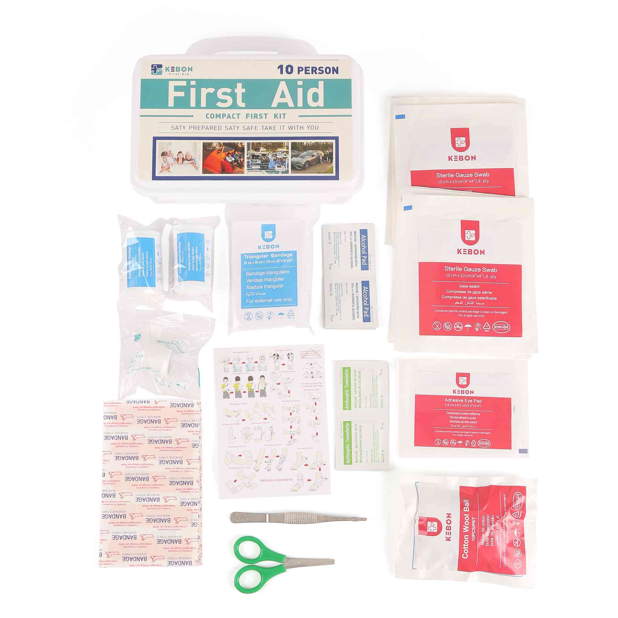 Kotak plastik tempat kerja